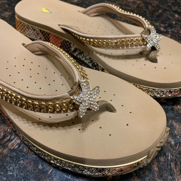 Volatile Sandals Starfish Embellished